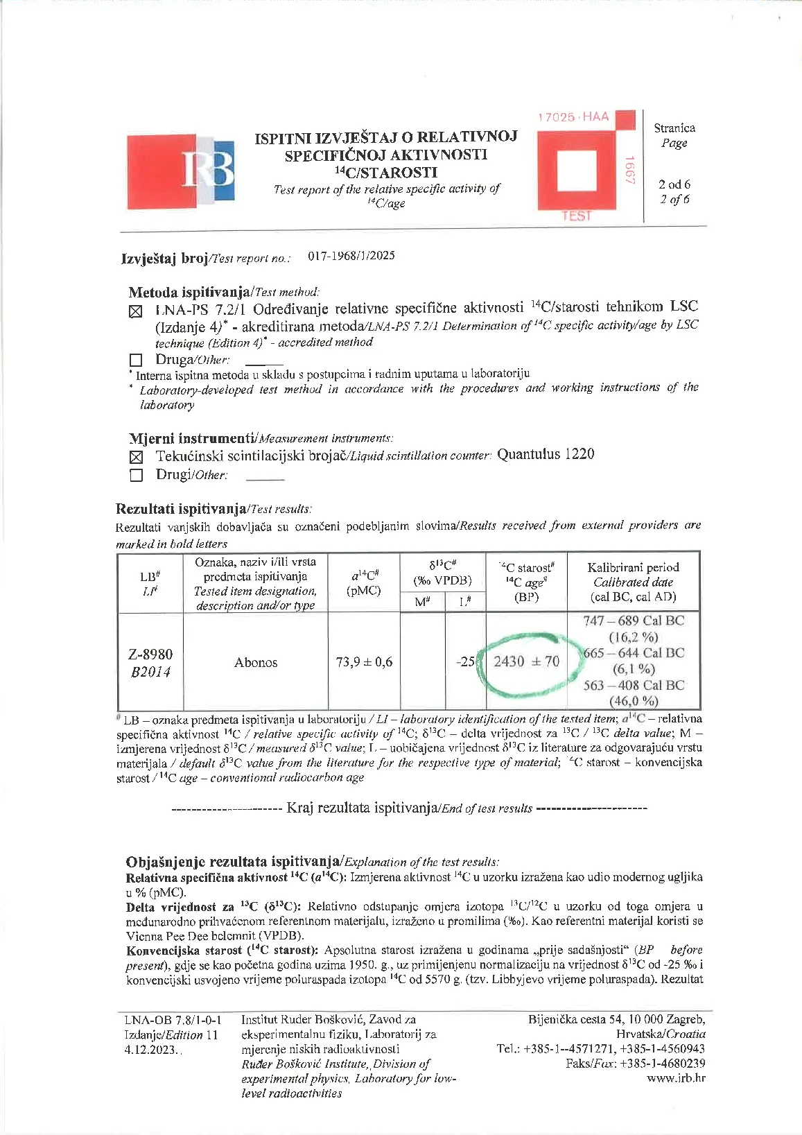Z-8980 — 2430 godina